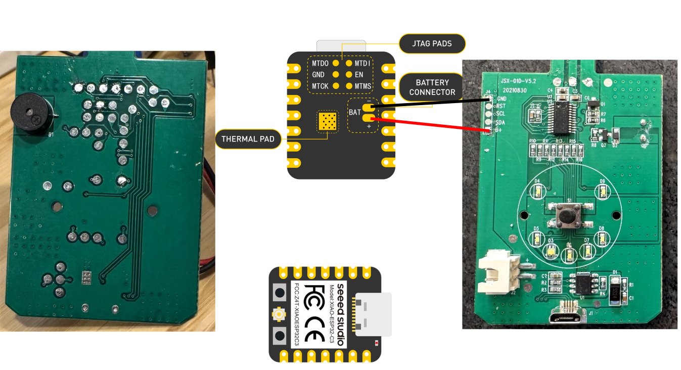 ESP32 Battery Connection